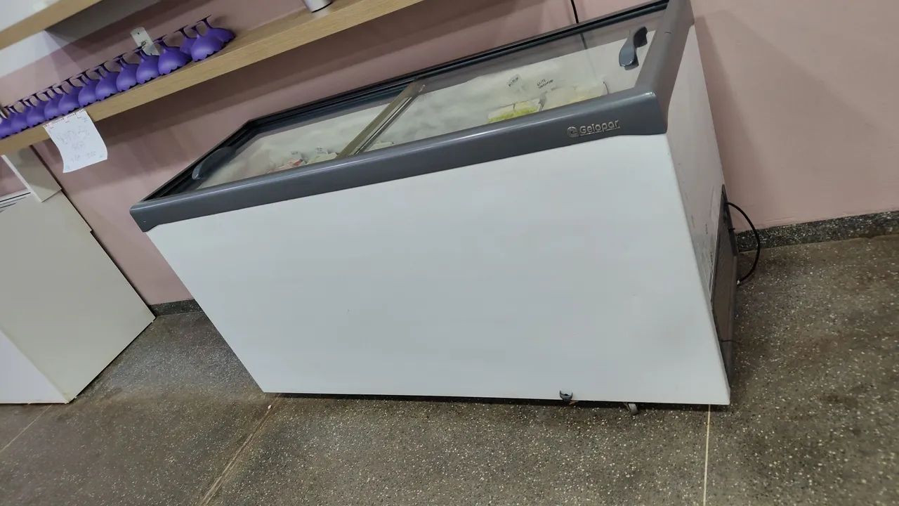 Freezer tampa de vidro  - Foto 2
