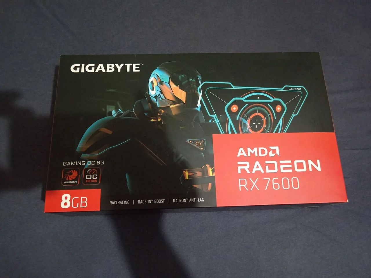 Placa de vídeo Rx 7600 Gigabyte - Placas de Vídeo - Cidade