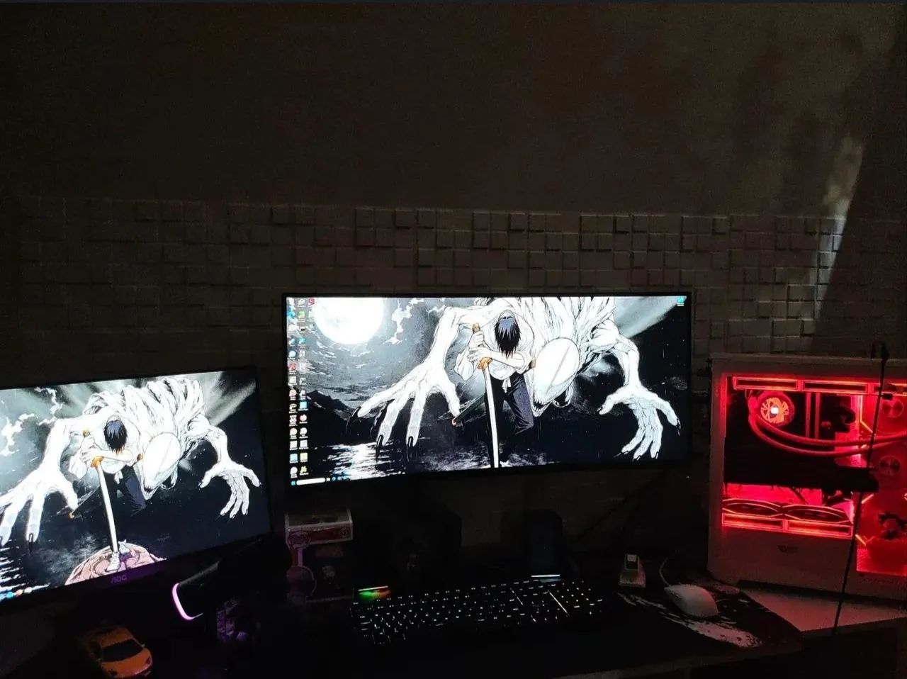 PC Gamer completo, 2 Monitores e periféricos - Foto 2