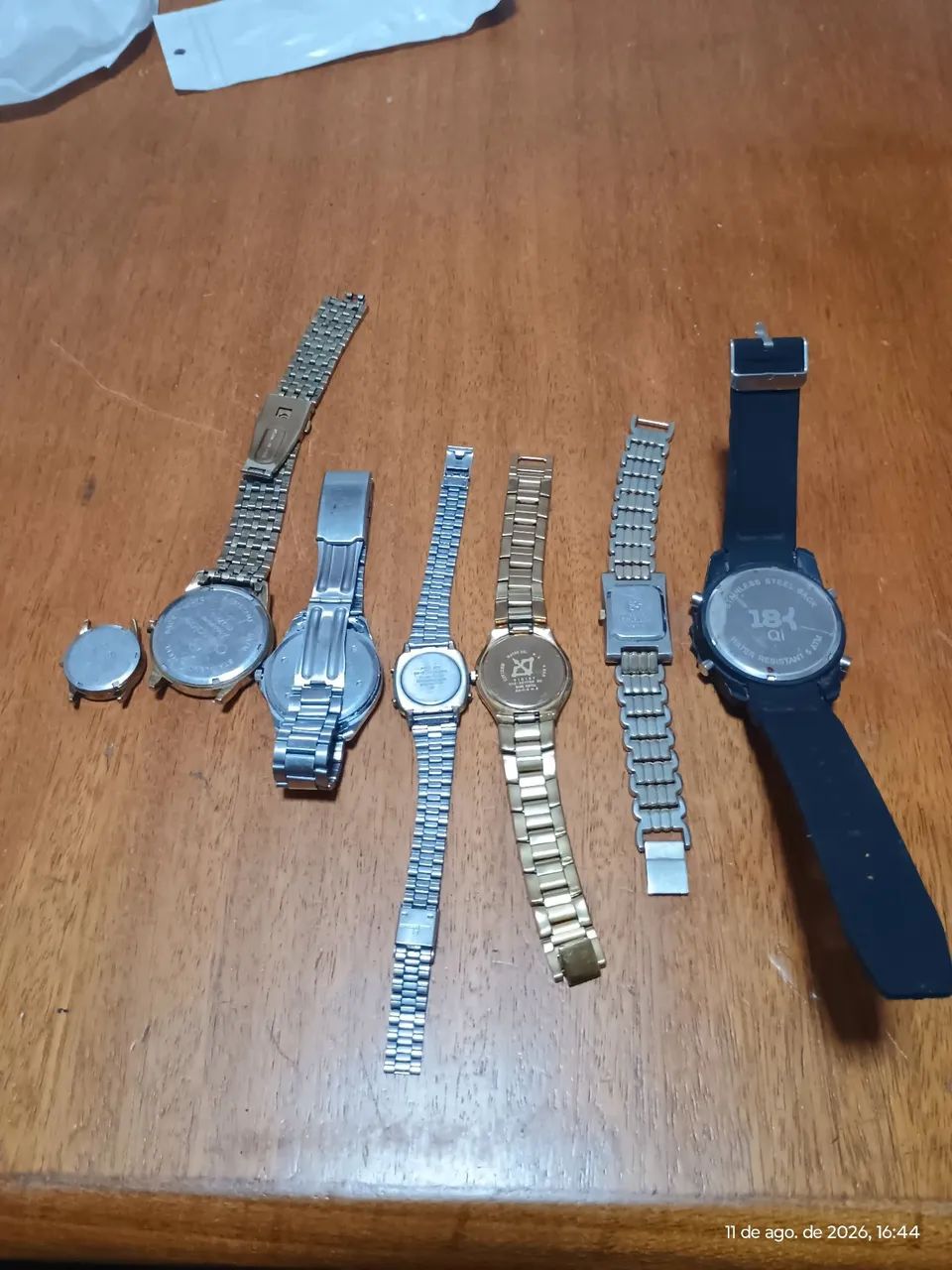 Kit relógios várias marcas para conserto ou retirada de peças  - Foto 3