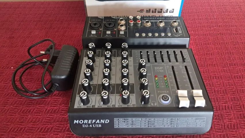 Mixer Mesa de som 4 canais - Foto 2