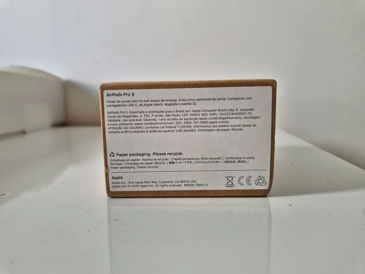 Apple Airpods Pro 3 ORIGINAL NOVO LACRADO - Fones de Ouvido