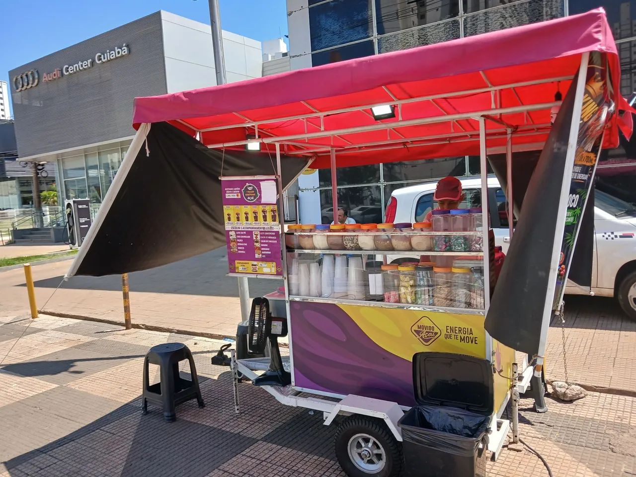 Carrinho de Açai com freezer e carretinha  - Foto 4