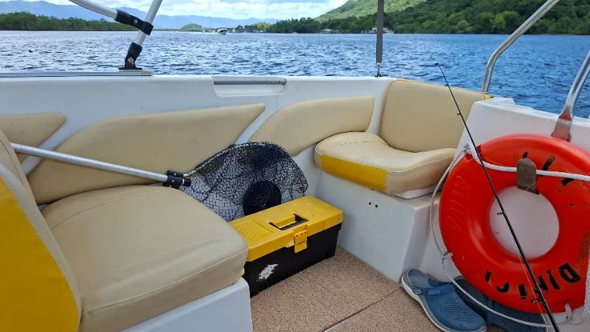 Lancha 19 pés, motor 90 HP Envirud - em perfeito estado e conservação, motor com 370 hs - Foto 8