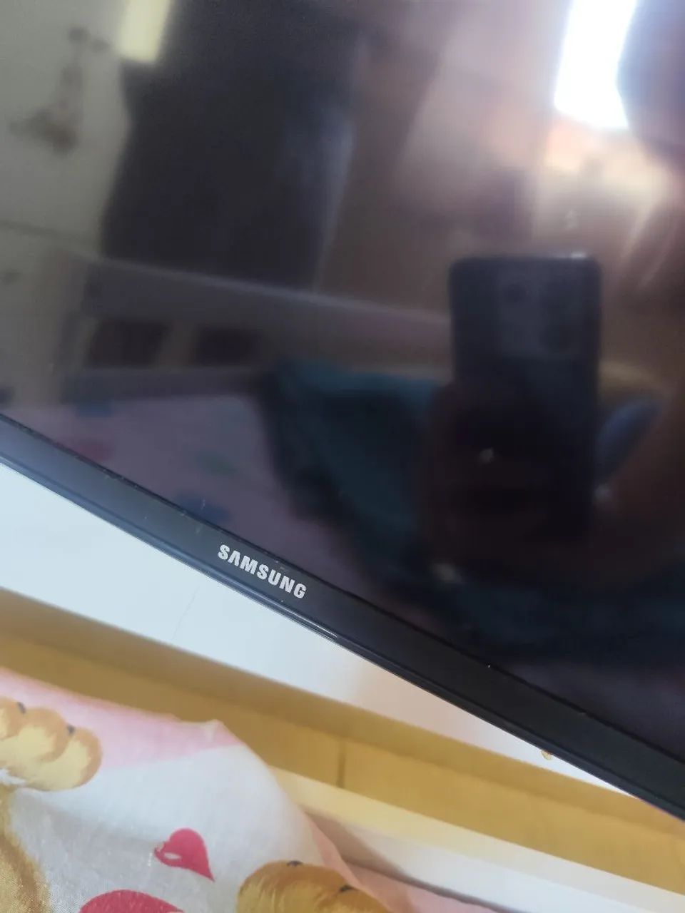 TV Samsung 48 polegadas - com uma faixa preta no meio  - Foto 2