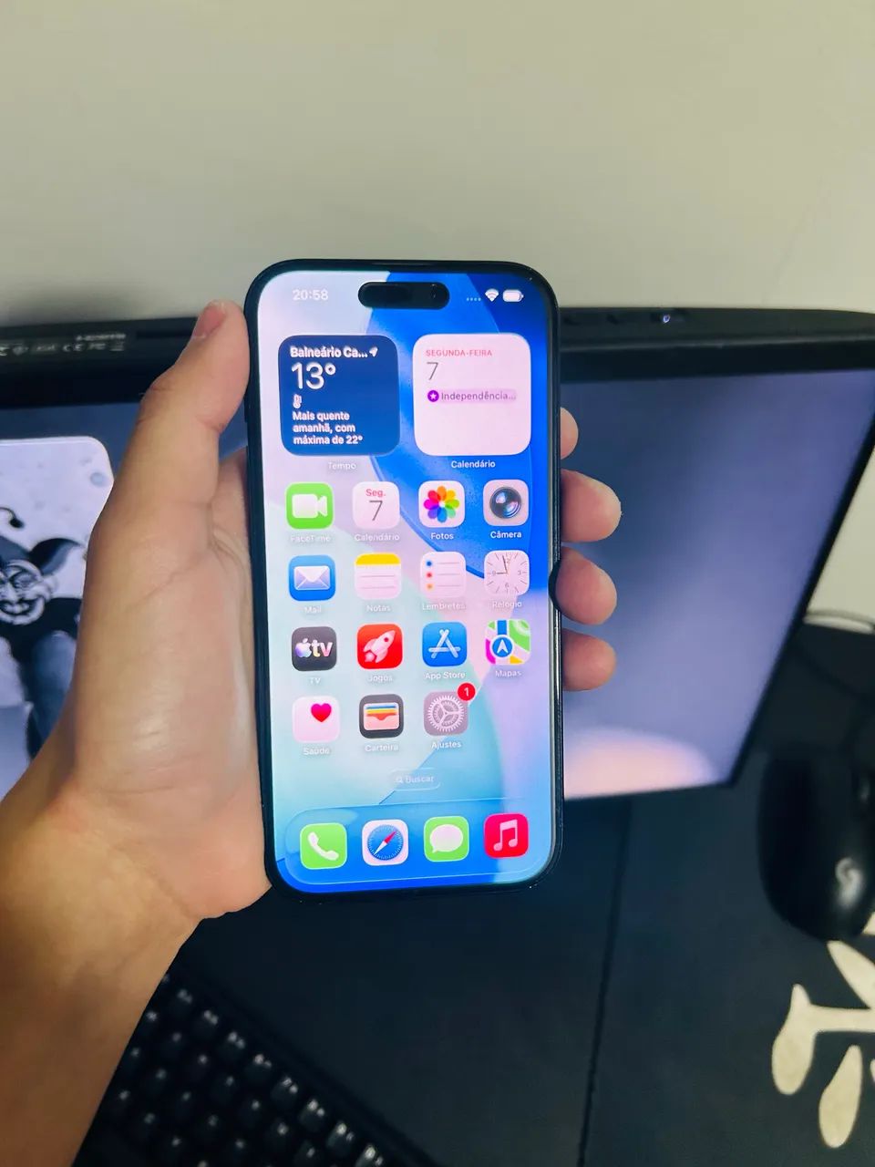 iPhone 15 256gb - Preto - Foto 4
