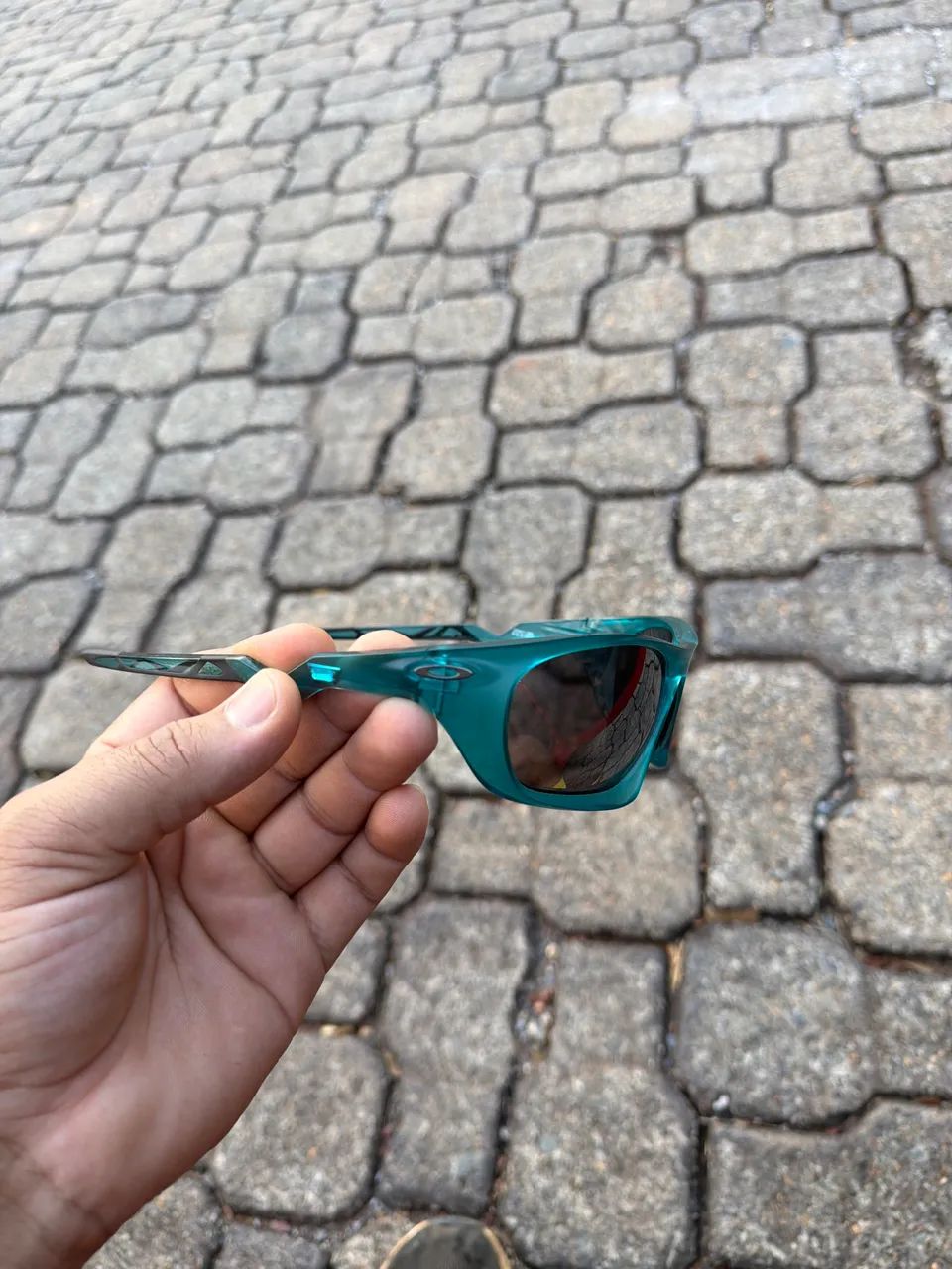 Óculos de Sol Oakley Lateralis Matte Transparent Arctic Surf