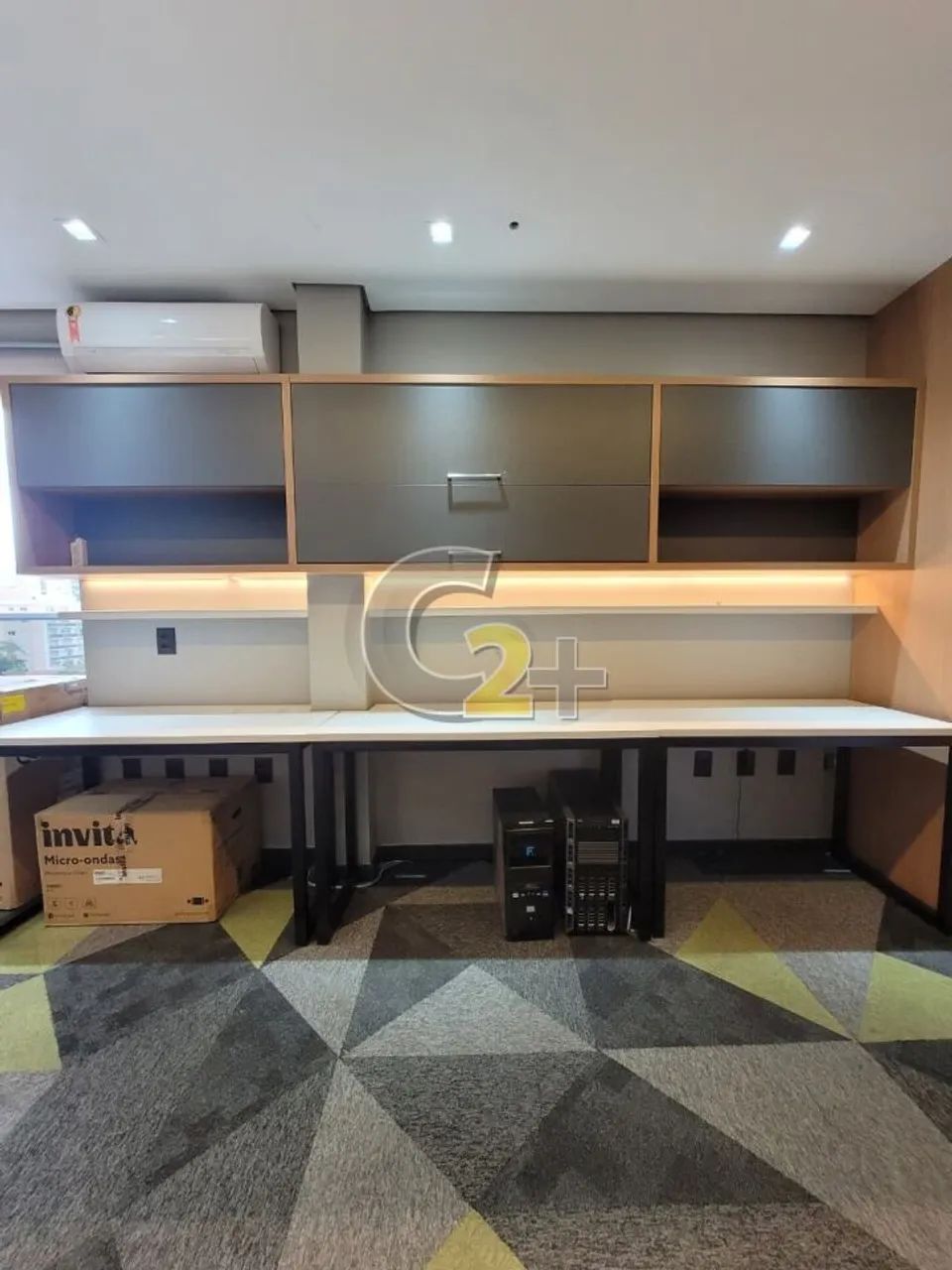 Sala comercial a venda na Pomp éia com 113m2, 2 salas e 3 vagas. - Foto 4