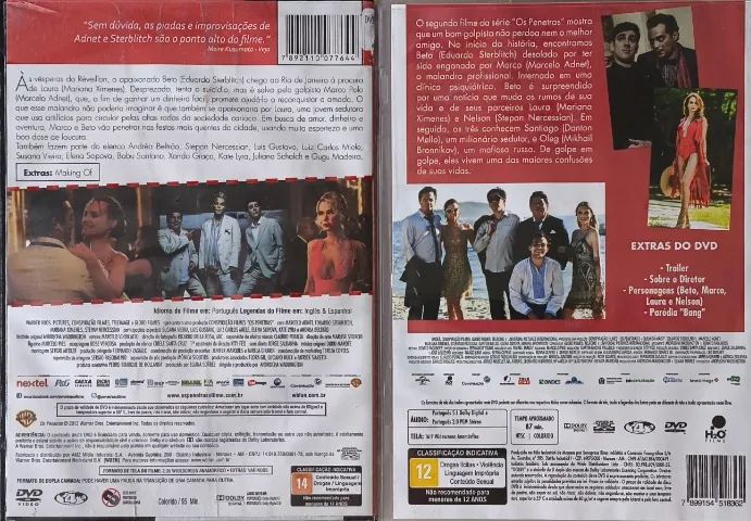 Dvd - Os Penetras 1 e 2 - CDs, DVDs etc - Lindóia, Curitiba