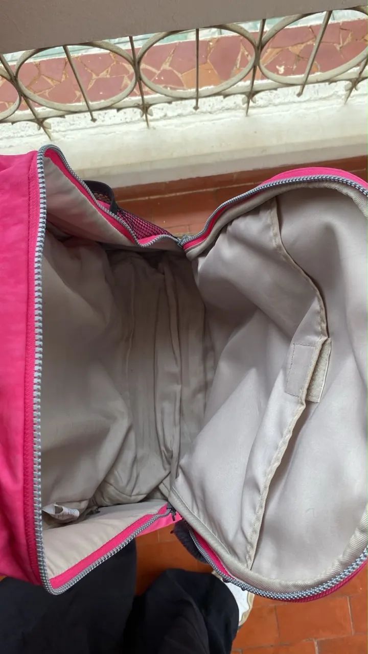Bolsa kipling rosa original  - Foto 5