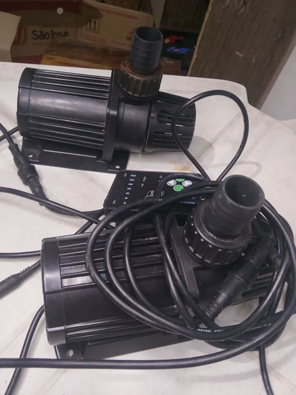 Kit soprador de ar e 2 bomba submersa  - Foto 3
