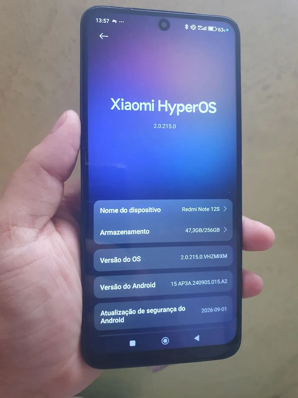 Redmi Note 12S 256GB LEIA A DESCRIÇÃO  - Foto 2