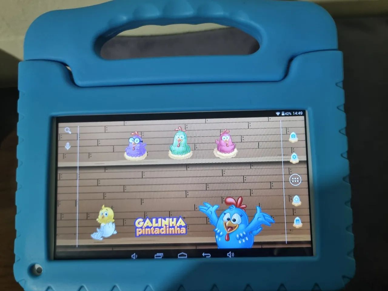 Tablet Infantil Personalizado da Galinha Pintadinha - Foto 4