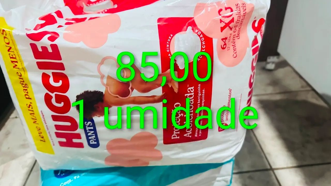 Fraldas descartáveis
