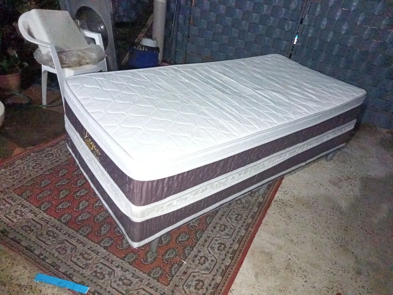 Cama Box Conjugada Solteiro 