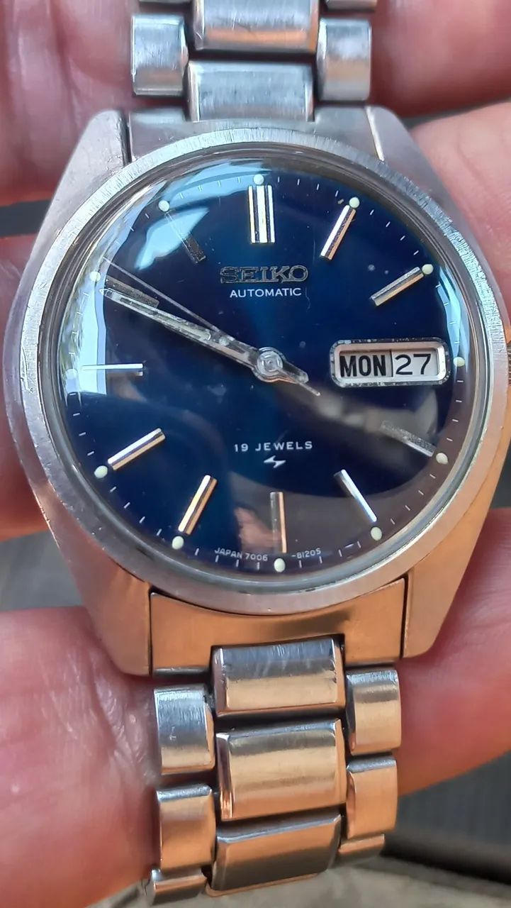 Seiko automático azul - Foto 3