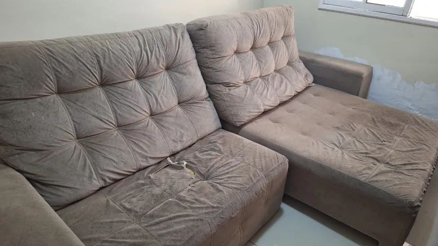 Sofá RioDecor - Retrátil e Reclinável - 04 Lugares - Largura 2,70m - Foto 3