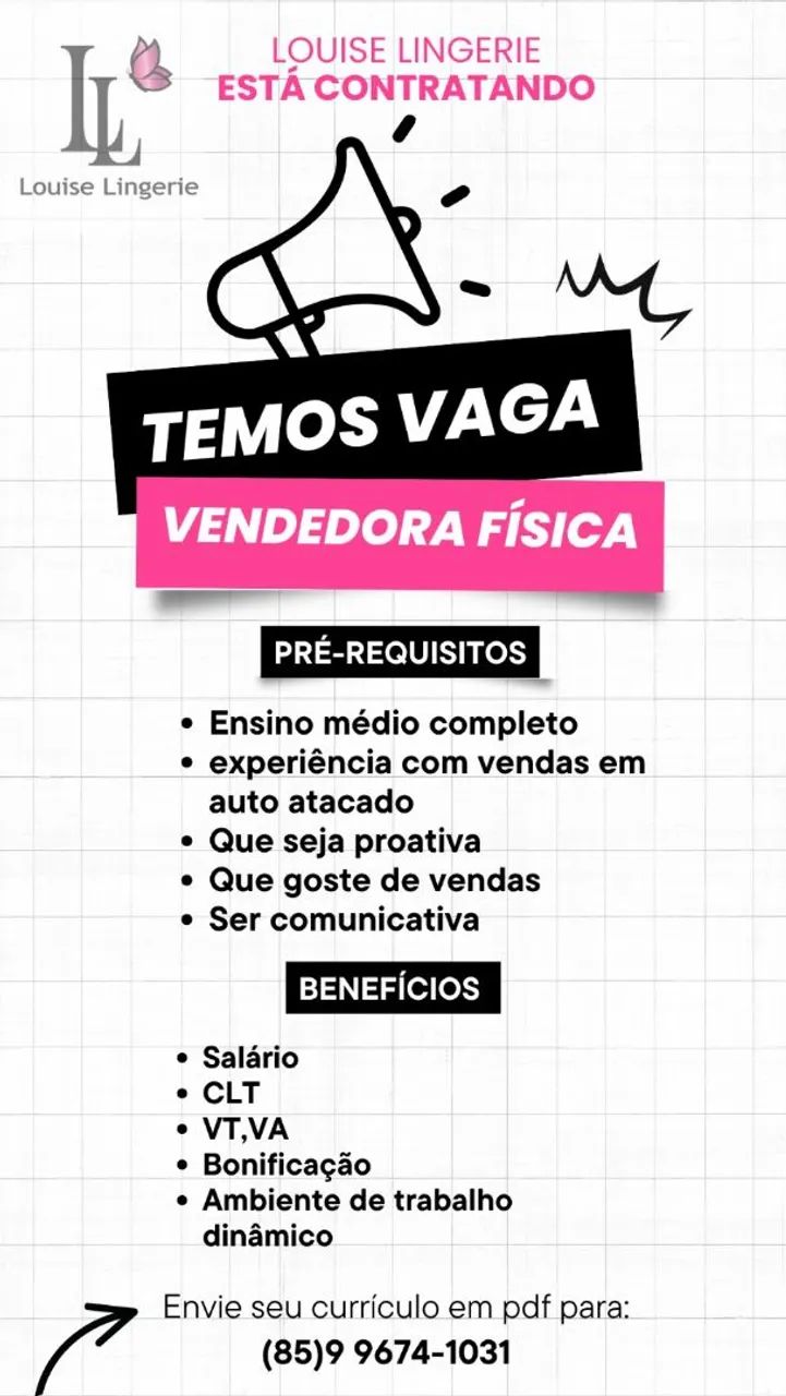 Vendedora Física 