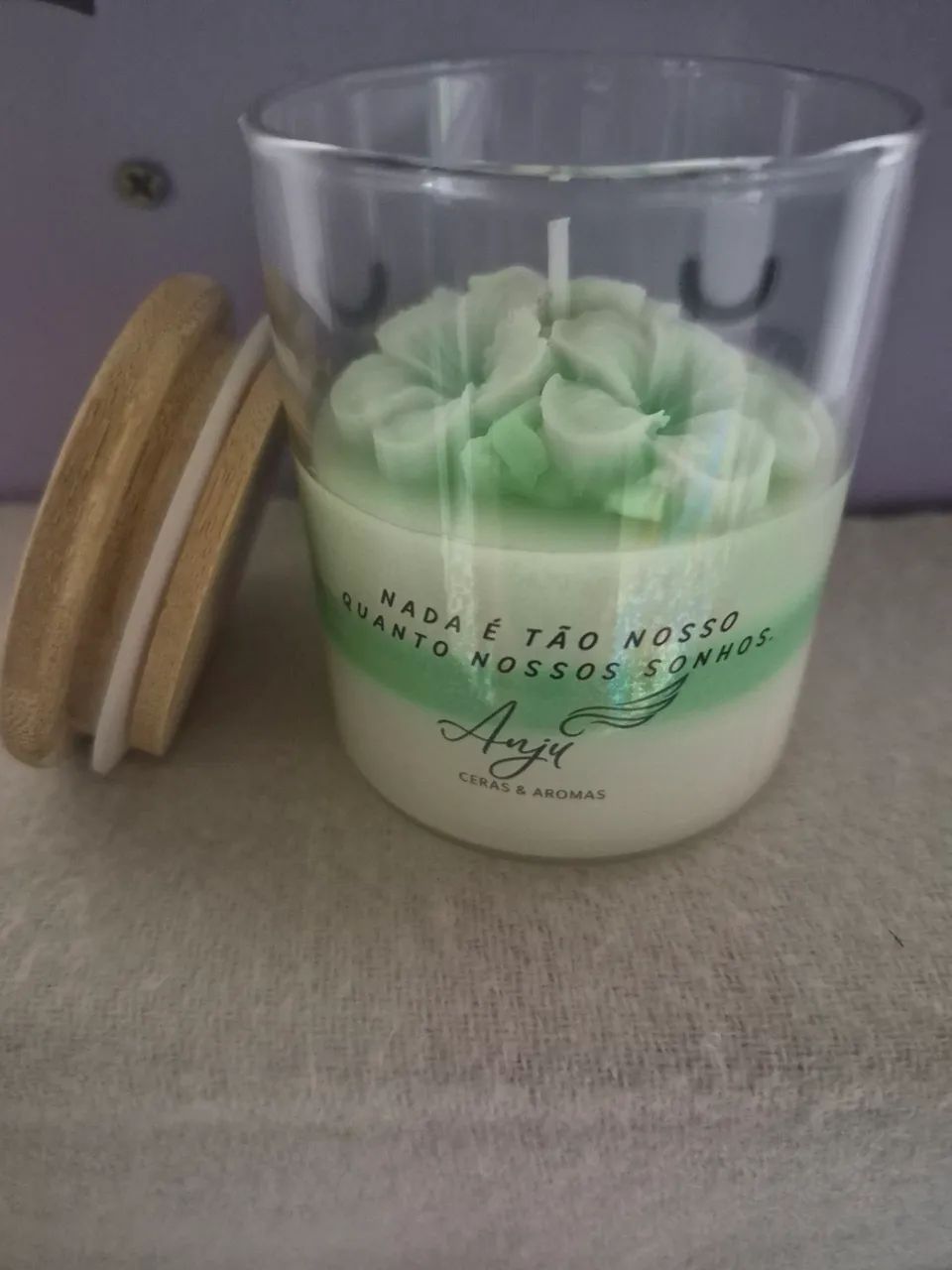 Vela artesanal aromáticas  - Foto 3