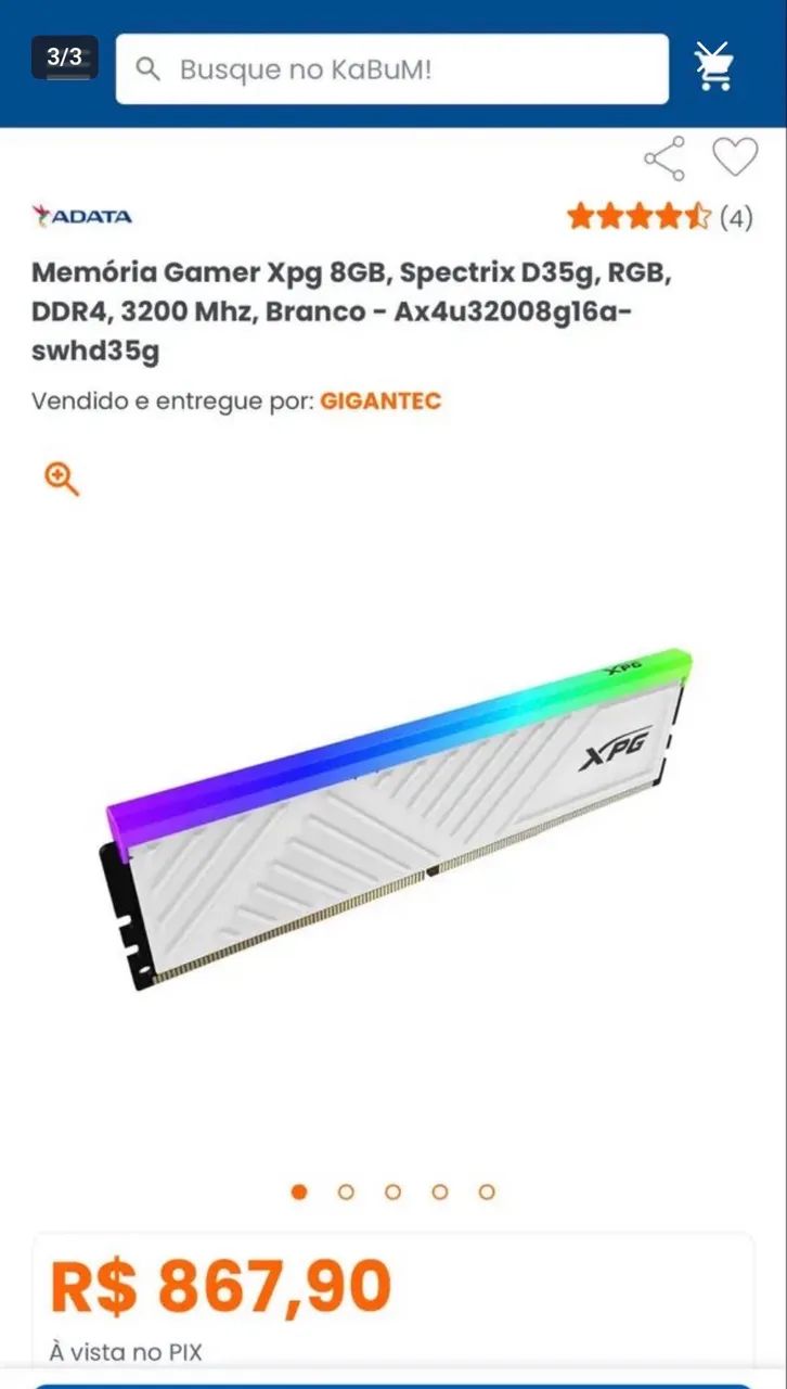 MEMÓRIA RAM 16GB - Foto 3