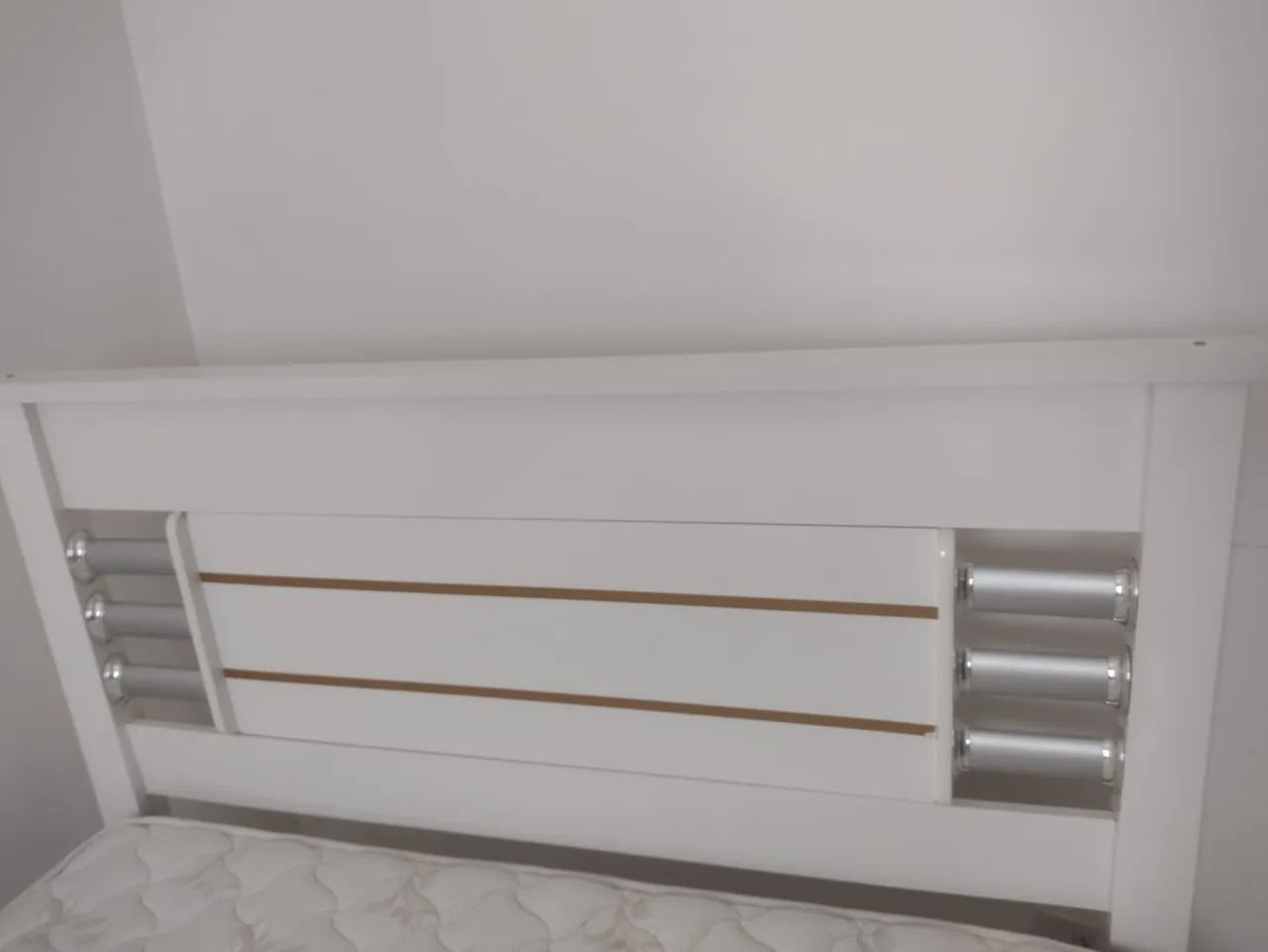 Cama de casal e Colchão Castor Red & White D33 - Foto 5