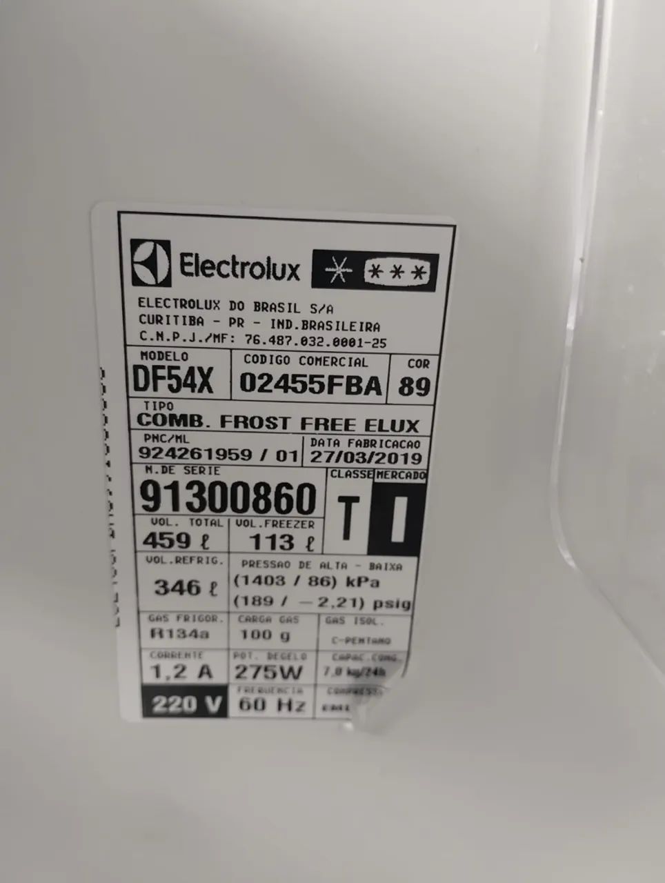 Geladeira eletrolux df54x - Foto 4