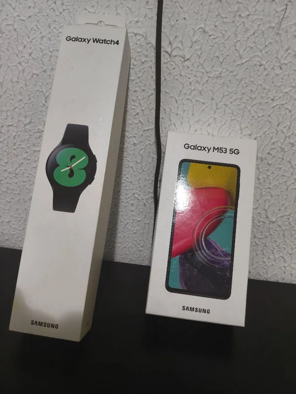 Smartphone Galaxy m53 + smartwatch Galaxy whatch4 