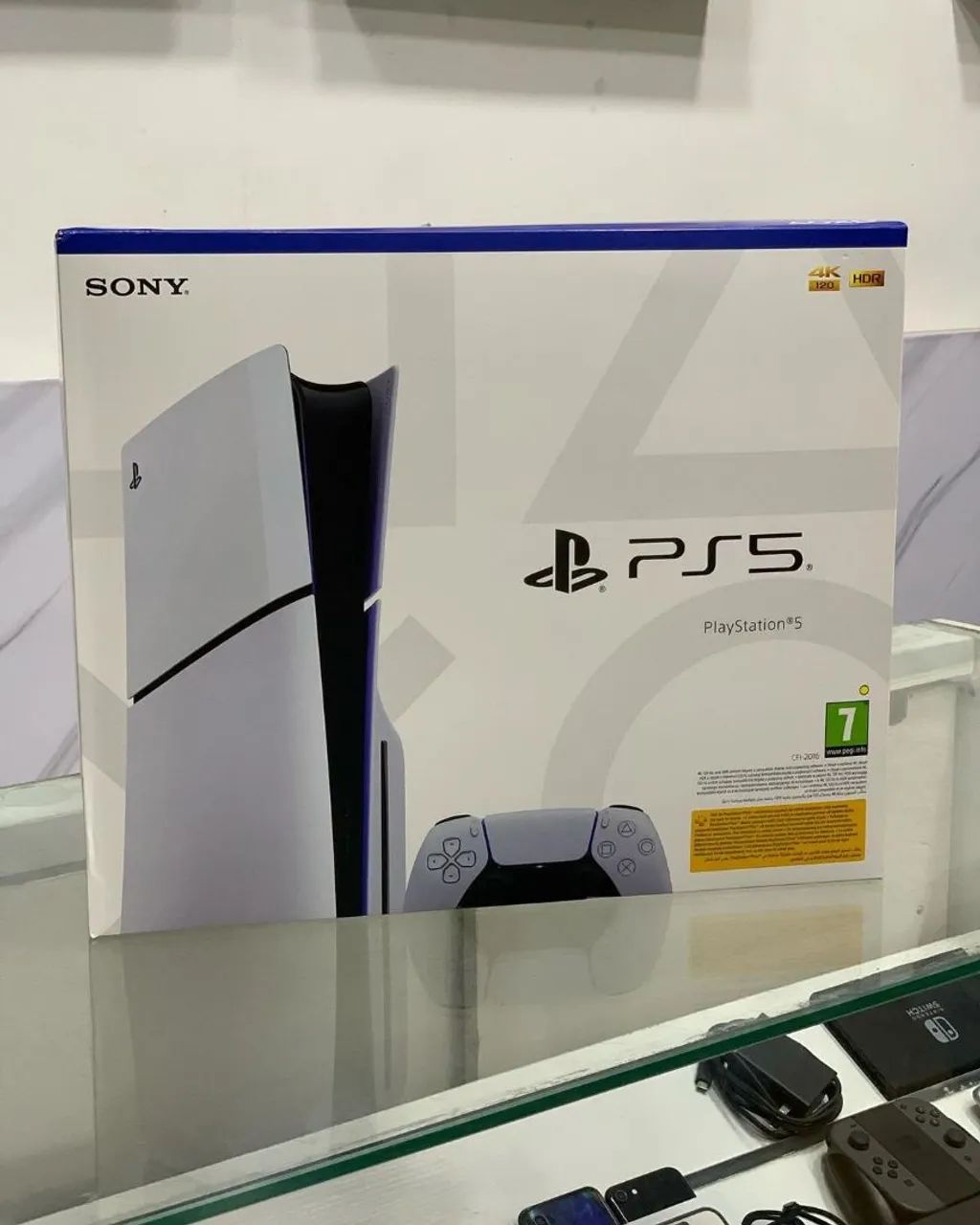 ps5 slim 2 controles 3 jogos