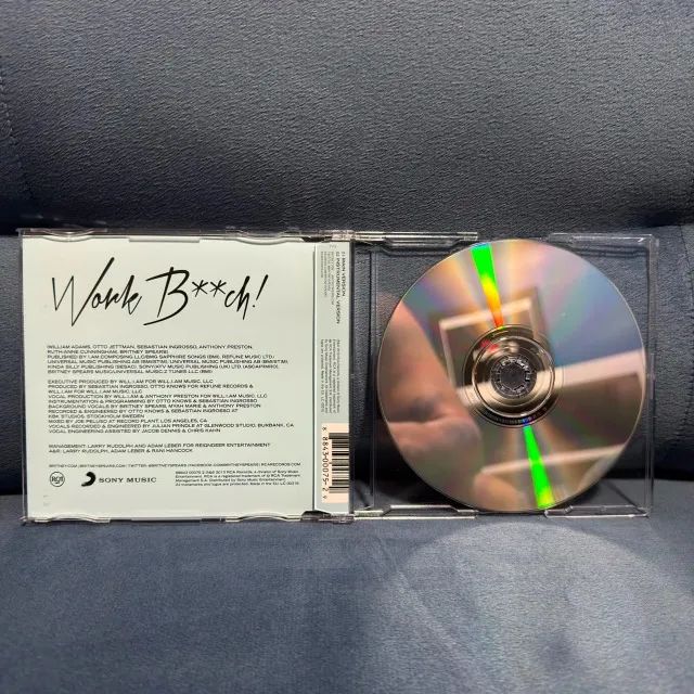 CD Single Britney Spears Work Bitch - Foto 3