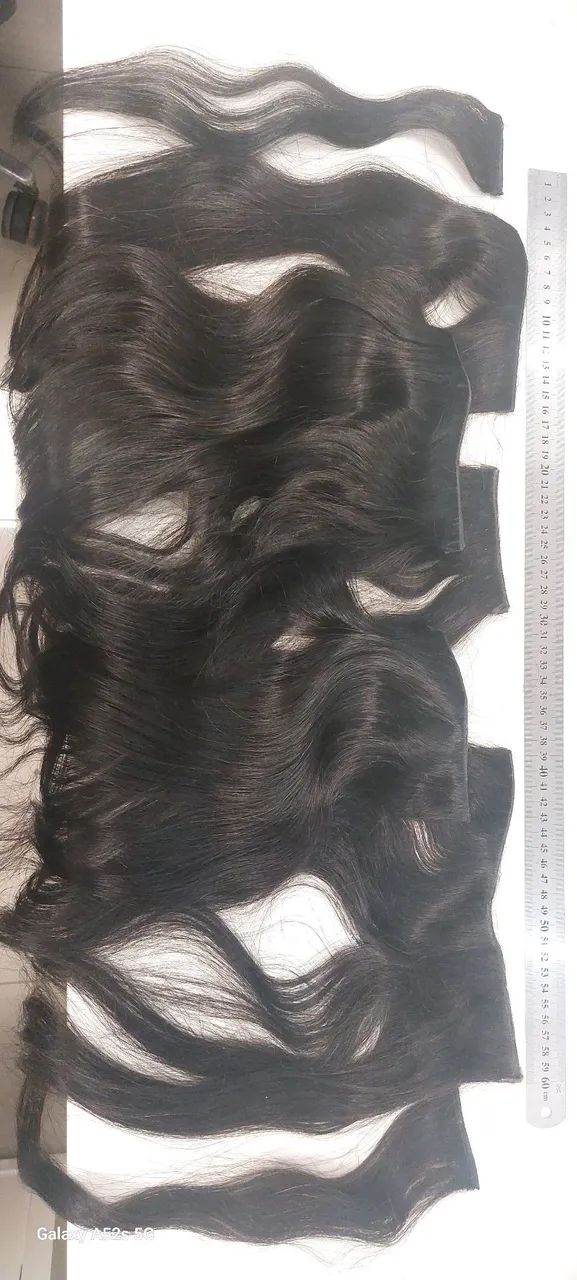Cabelo Humano Brasileiro 50cm - Foto 2