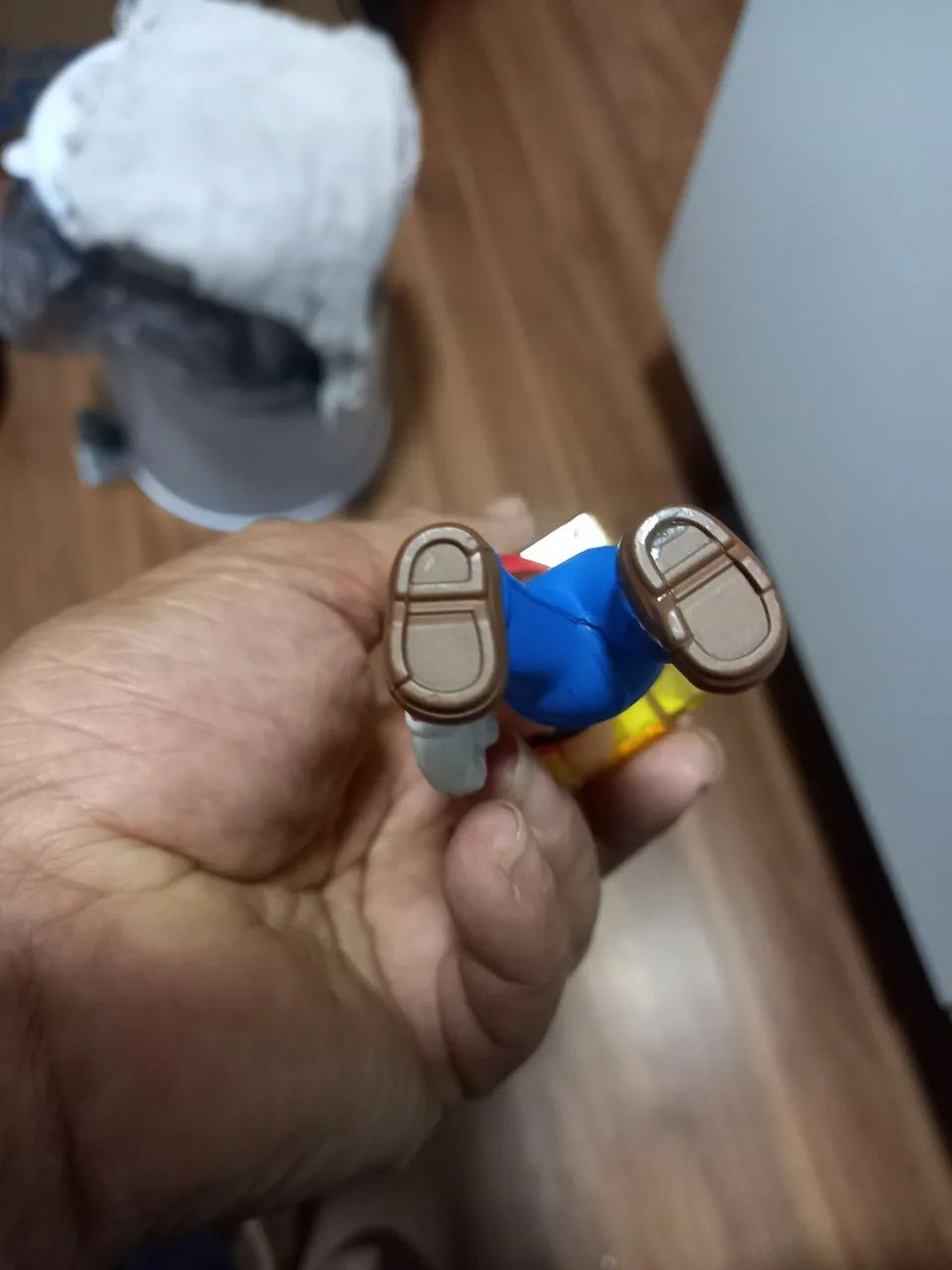 BONECO MARIO COM CUBO AMARELO MAC DONALDS  - Foto 5