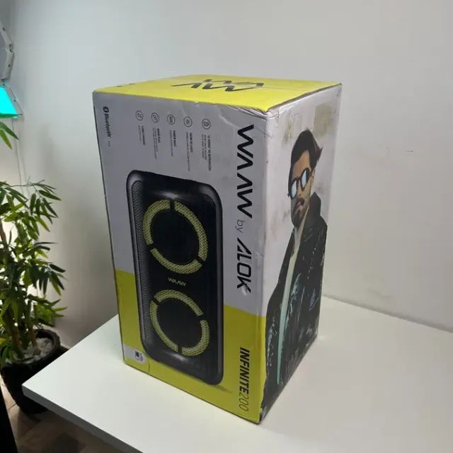 Caixa de Som WAAW Infinite 200 - NOVA