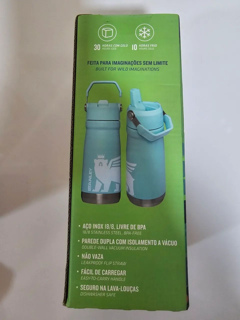 Garrafa Stanley. Verde. Flip Straw Bottle. - Foto 4