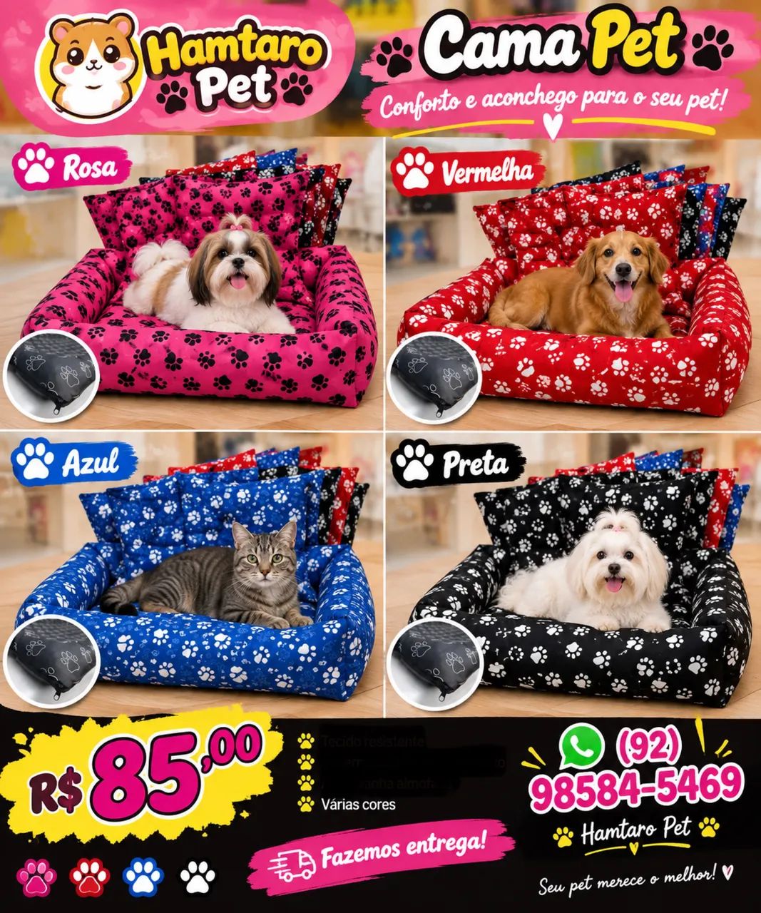Cama para pet 