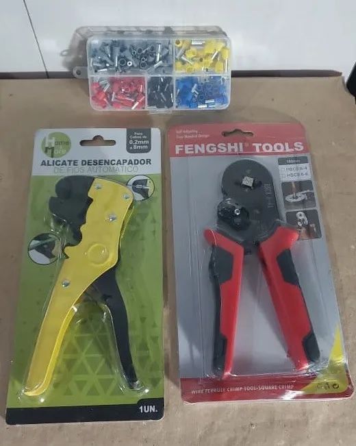 Kit Alicates + Terminais Elétricos65193541220995120