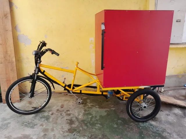 Triciclo Elétrico Dream Bike Com Baú (precisa trocar bateria) - Foto 2