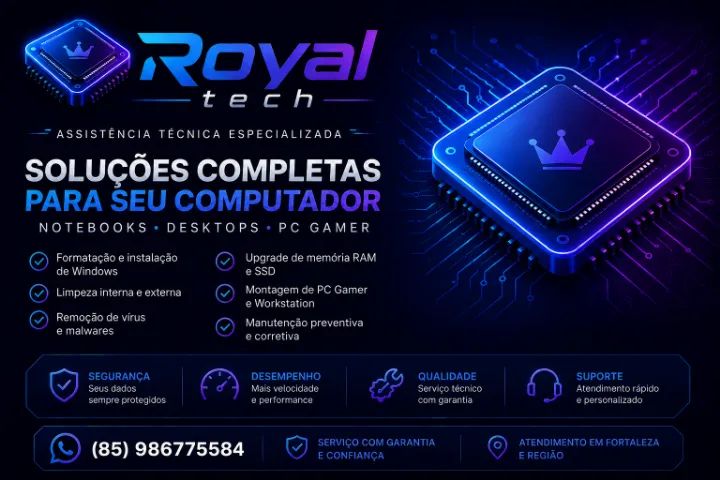 Assistência técnica e manutenção de computadores