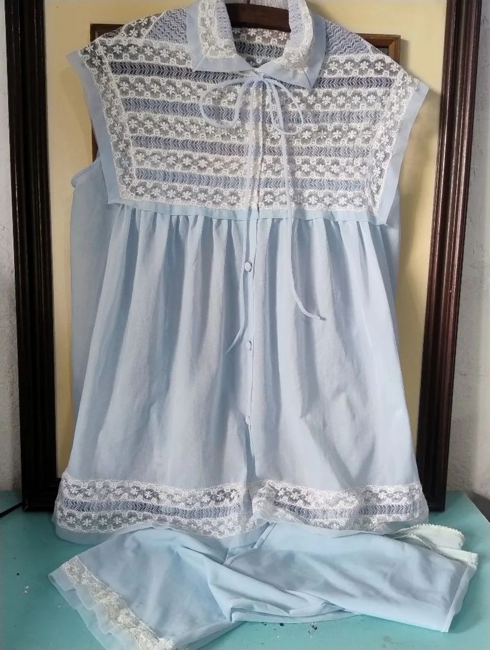 Conjunto de dormir antigo 