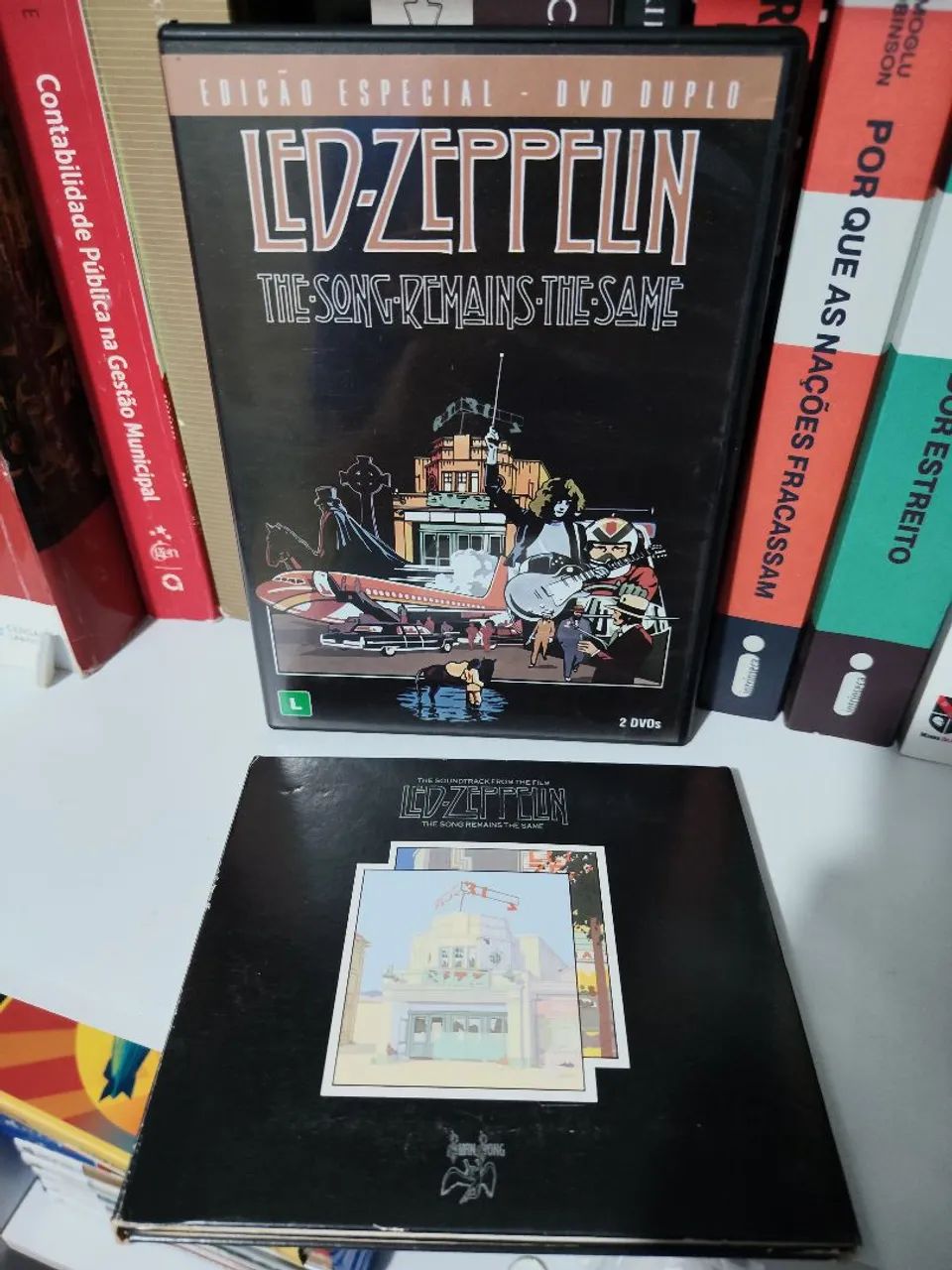 Led Zeppelin The song remains the same DVD e CD duplo - Foto 2