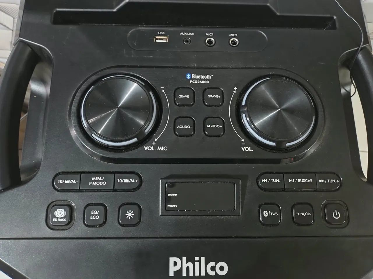 Som Philco em perfeito estado 
