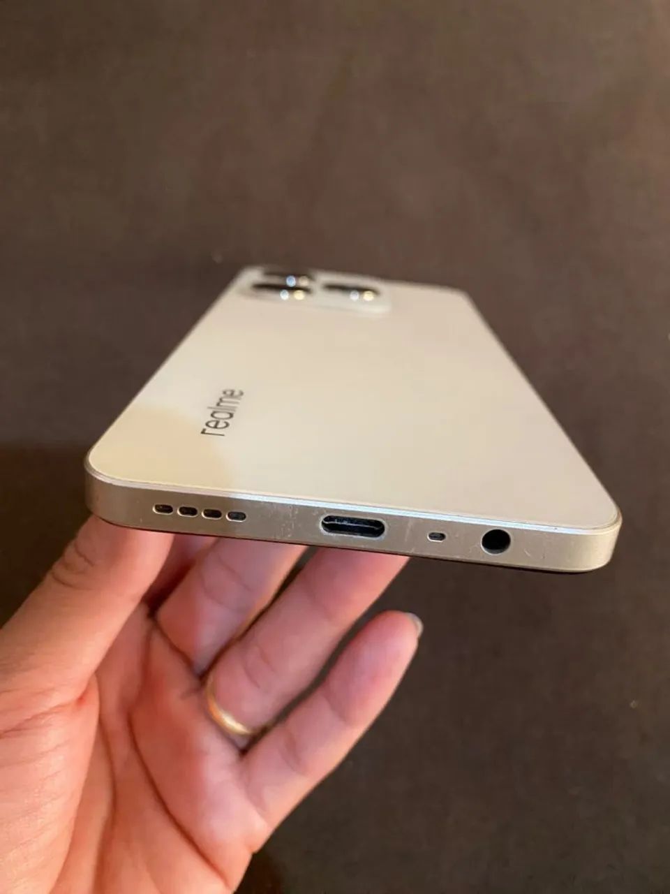 Realme C61 256 + 8GB RAM Dourado - Funcionando perfeitamente  - Foto 4