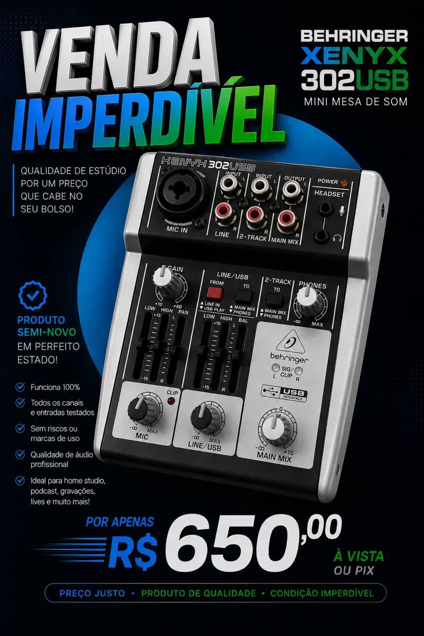 mini mesa behringer