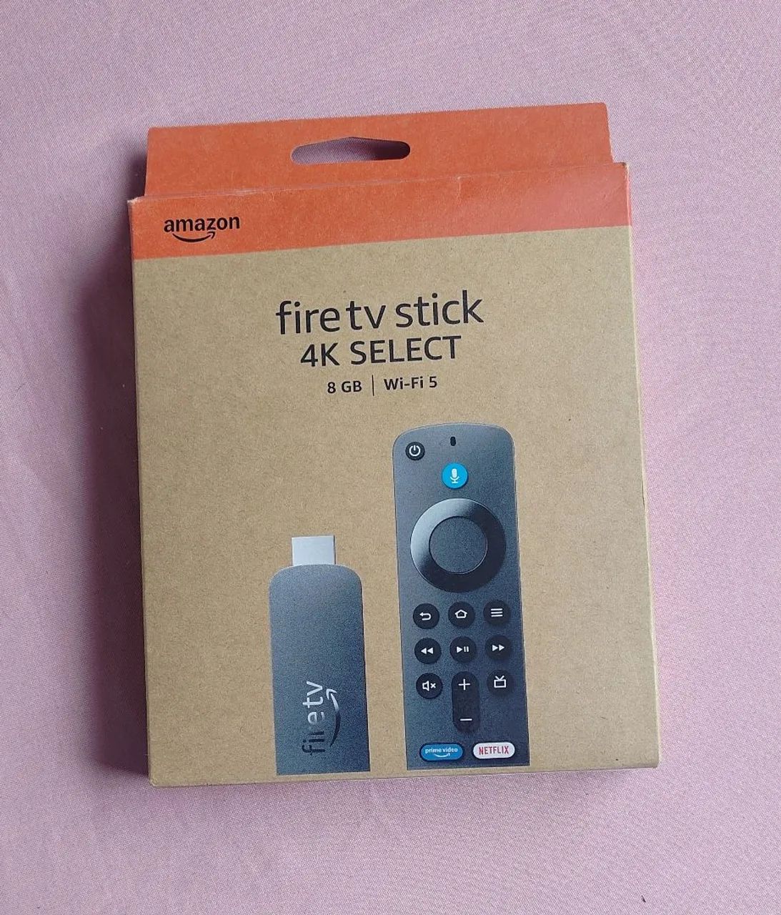 fire stick 4k select novo sem uso 