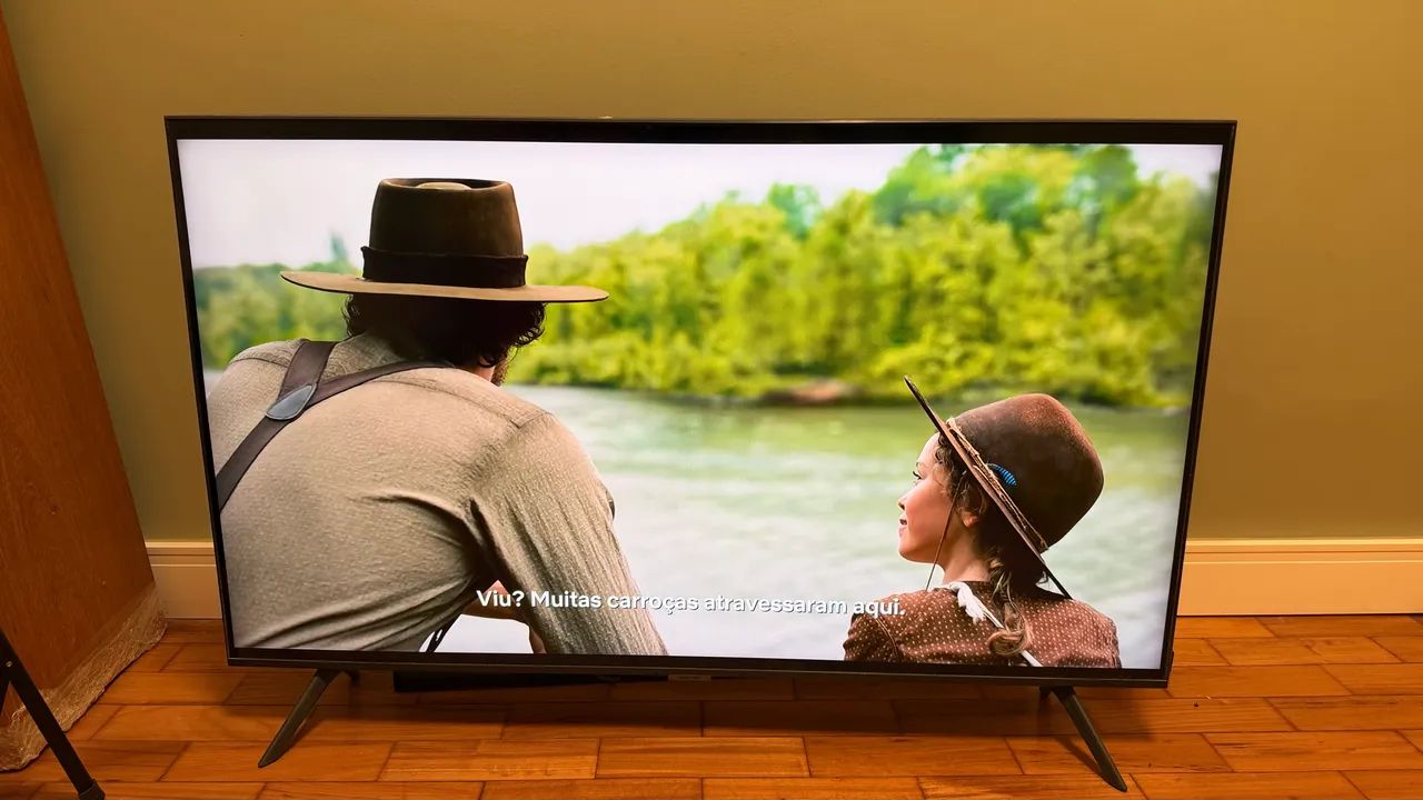 Smart TV Samsung de 43 polegadas em perfeito estado de funcionamento e conservação - Foto 3