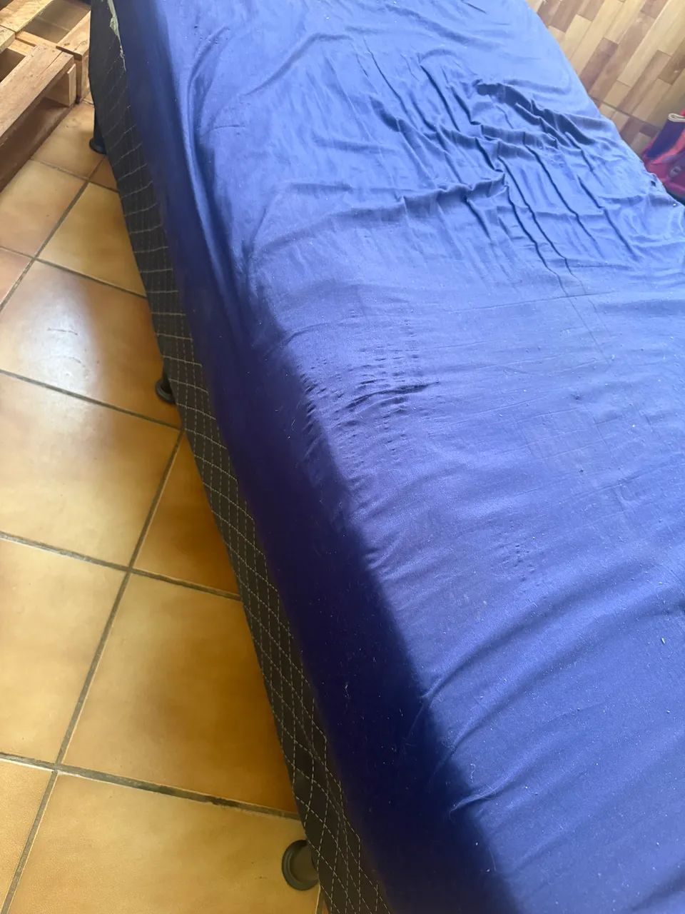 CAMA DE SOLTEIRO COM COLCHÃO  - Foto 2