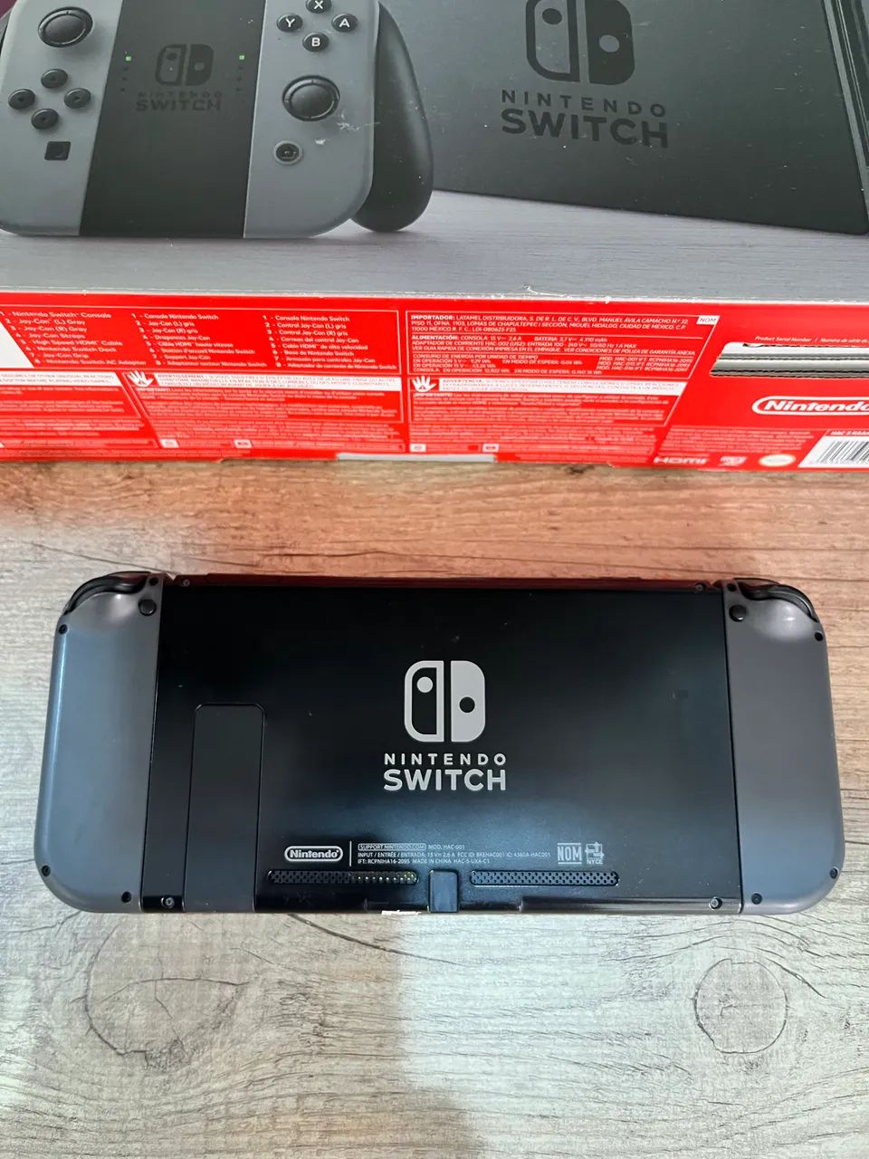 Nintendo switch desbloqueado 128gb caixa completo - Consoles de
