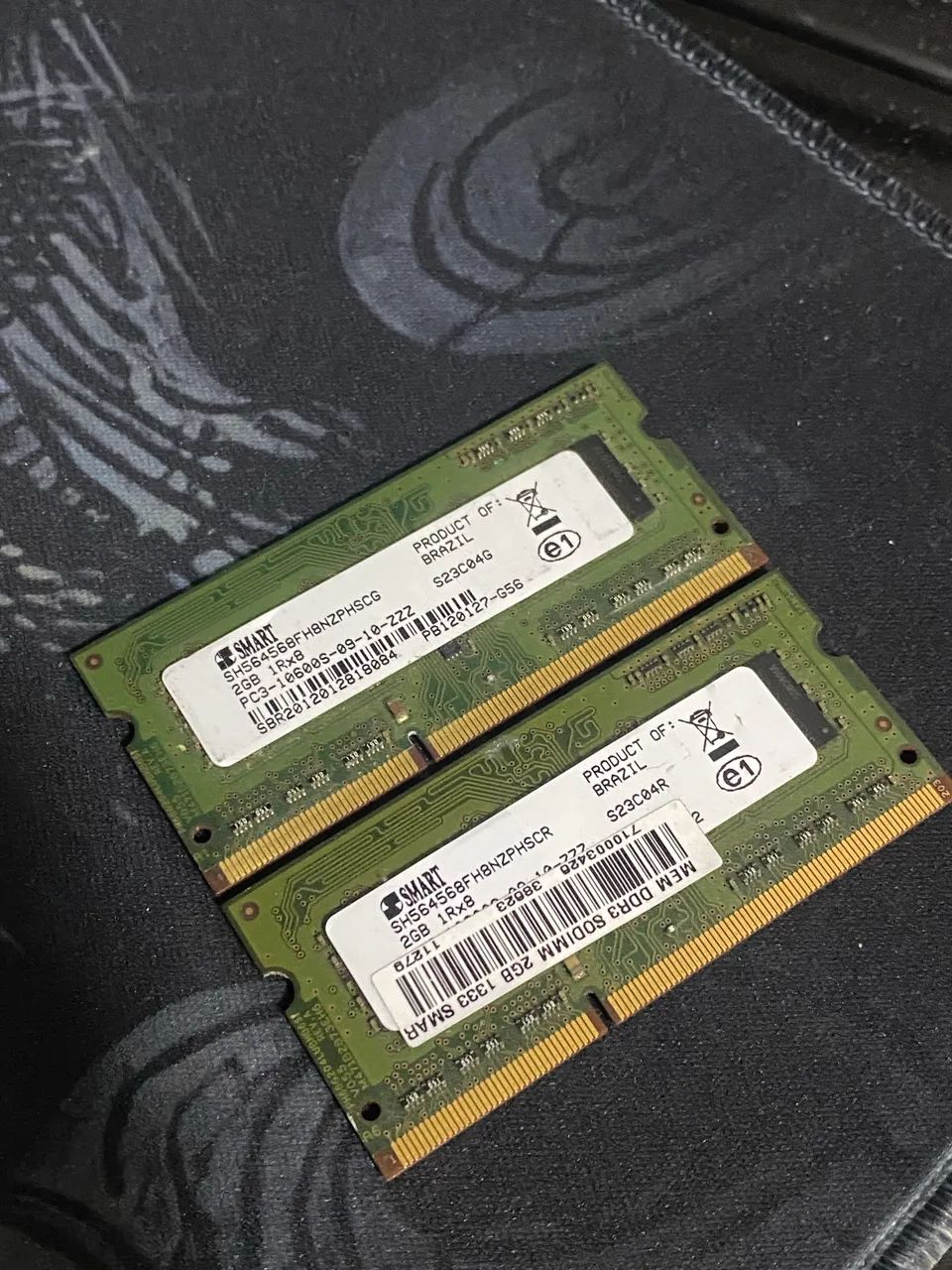Memória ram notebook ddr 2-3-4.