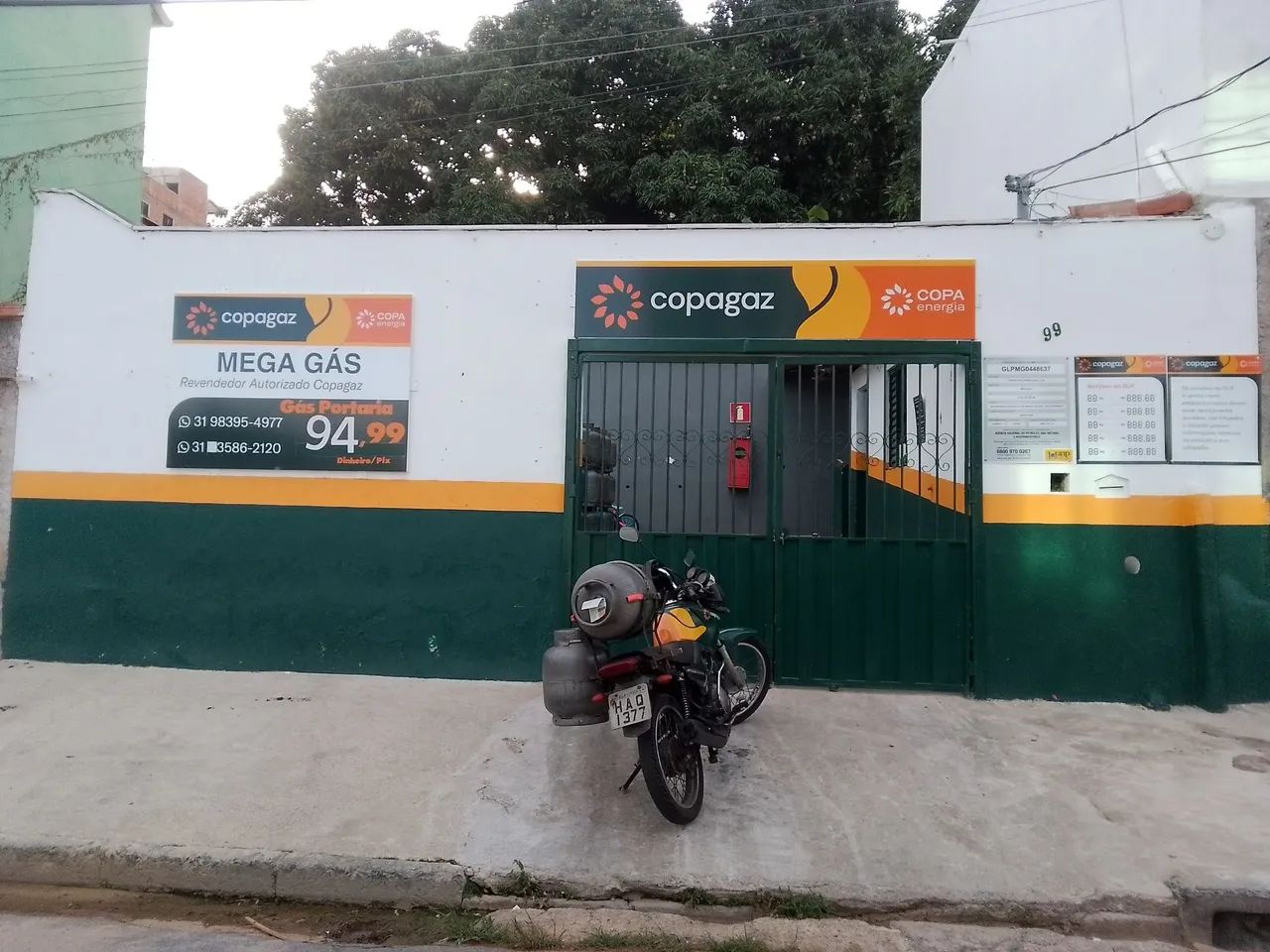 Depósito de Gás classe 2