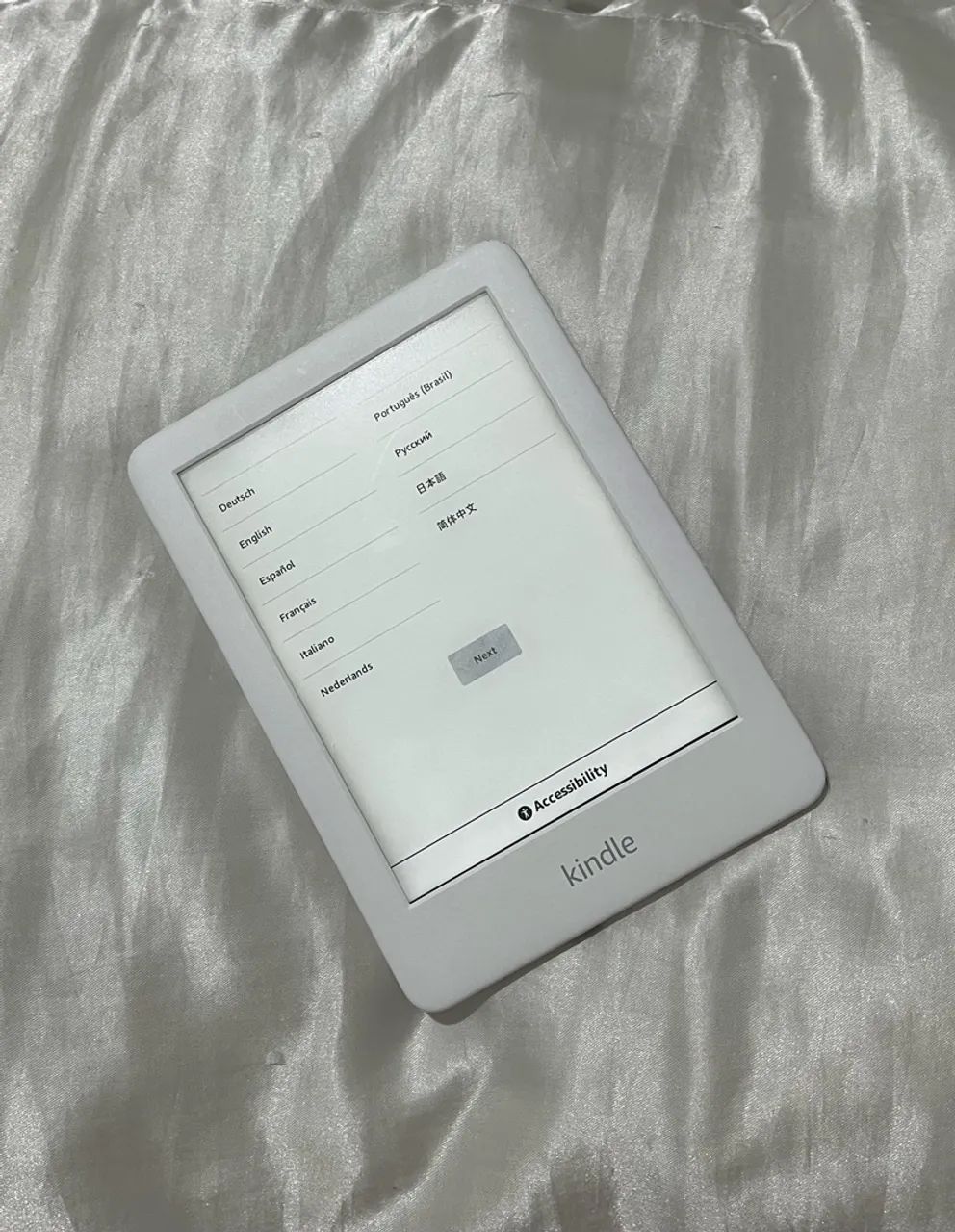 Kindle branco 2019 10ª geração 