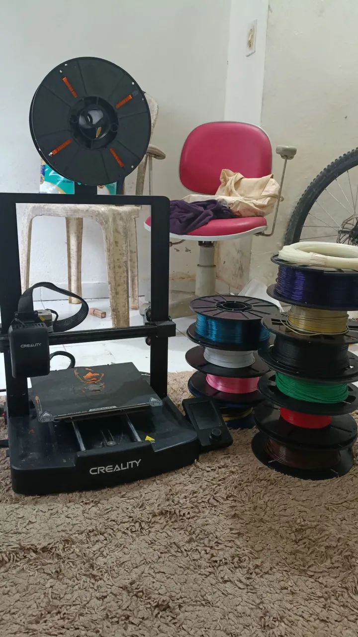 IMPRESSORA 3D + FILAMENTO Creality ender 3 V2
